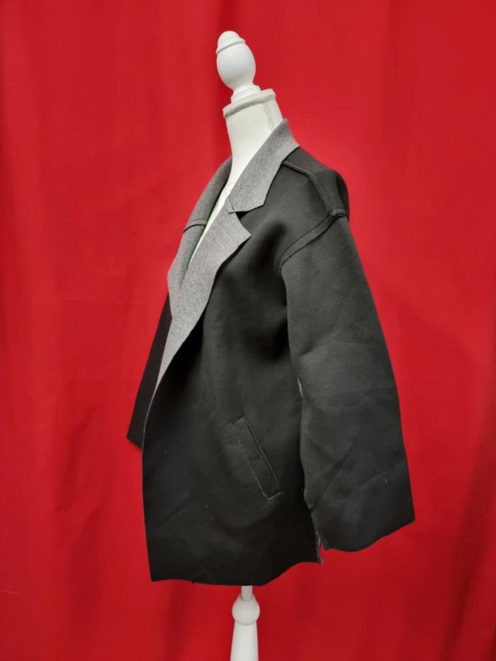 Sugar lips veste noire gris * Taille 46 * - photo numéro 3