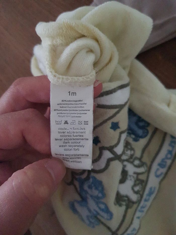 Pyjamas naissance mixte 54cm - photo numéro 9