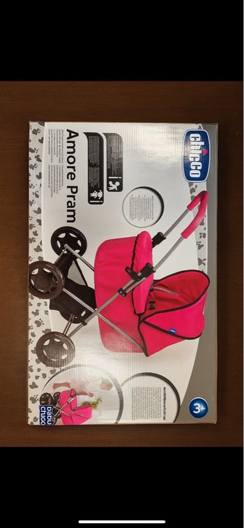 Chicco poussette poupée rose