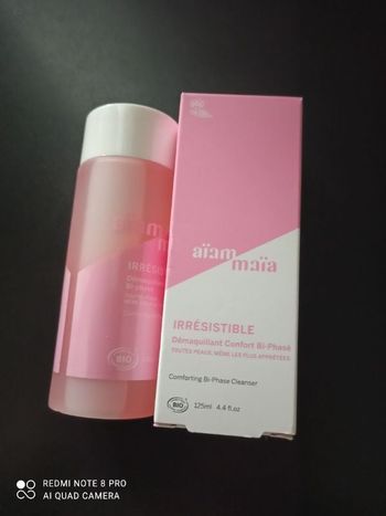 Démaquillant bi- phasé