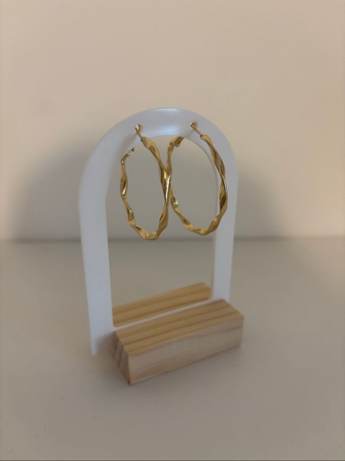 Boucles d’oreilles créoles