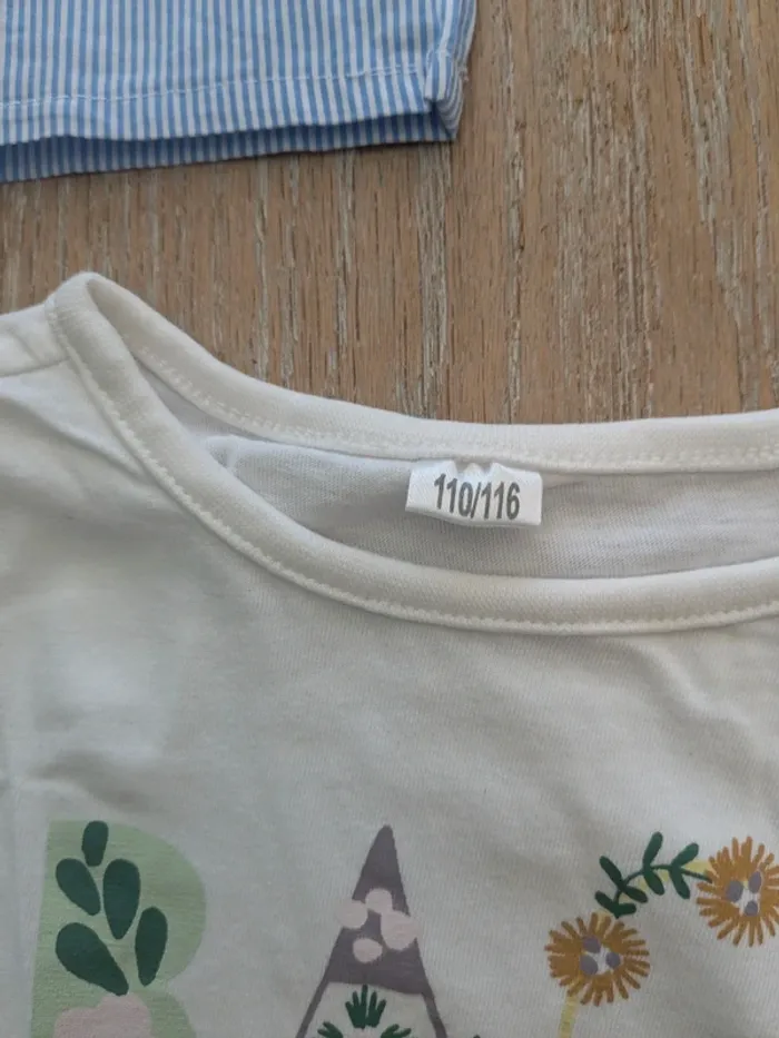 Lot tee shirt fille 5 ans - photo numéro 7