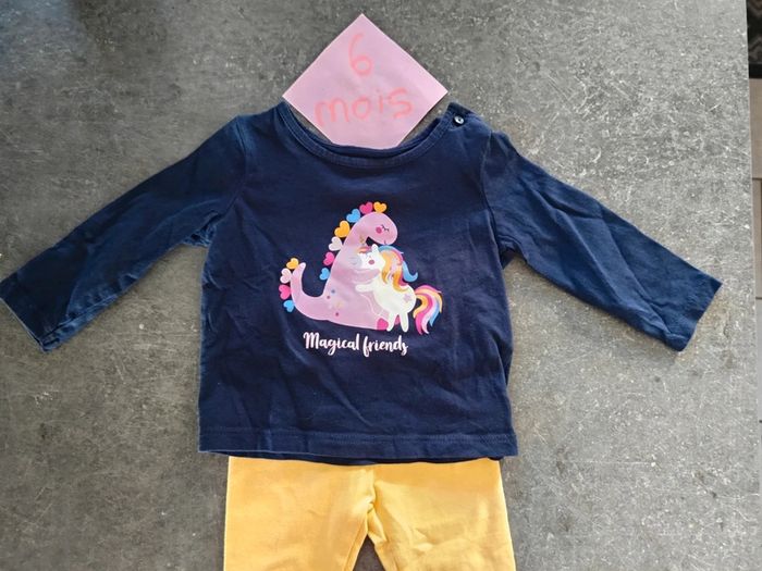 Ensemble licorne 6 mois - photo numéro 2