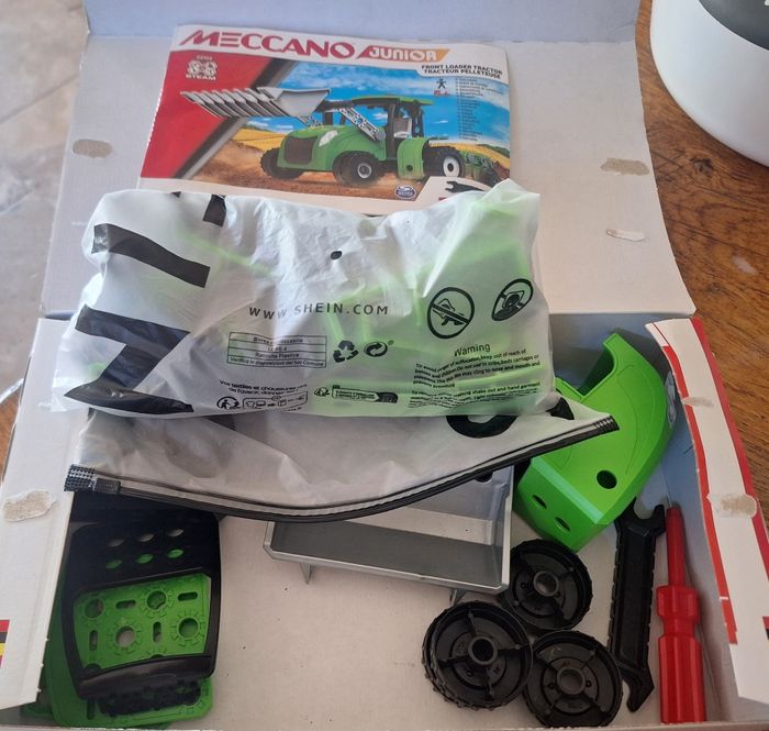 Mécano Junior tracto-pelle - photo numéro 2