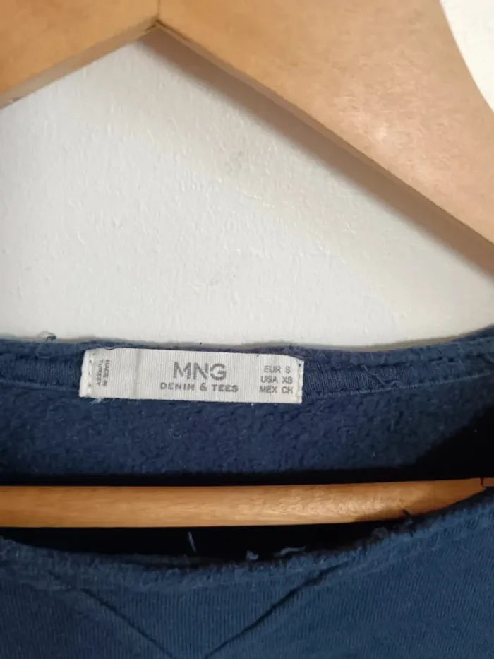C24 sweat marine Mango S - photo numéro 3