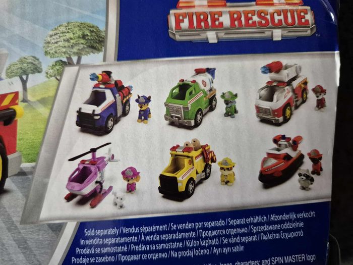 Figurine et véhicule Paw Patrol Pat’Patrouille Fire Rescue Marcus - photo numéro 3