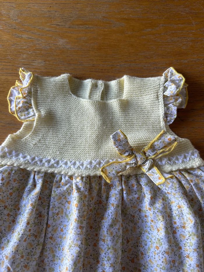 Robe coton et tricot - photo numéro 4