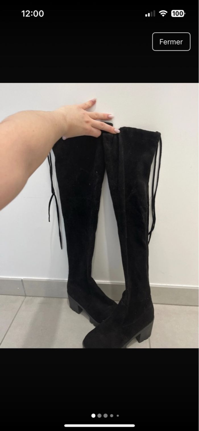 Cuissardes noire (femme)