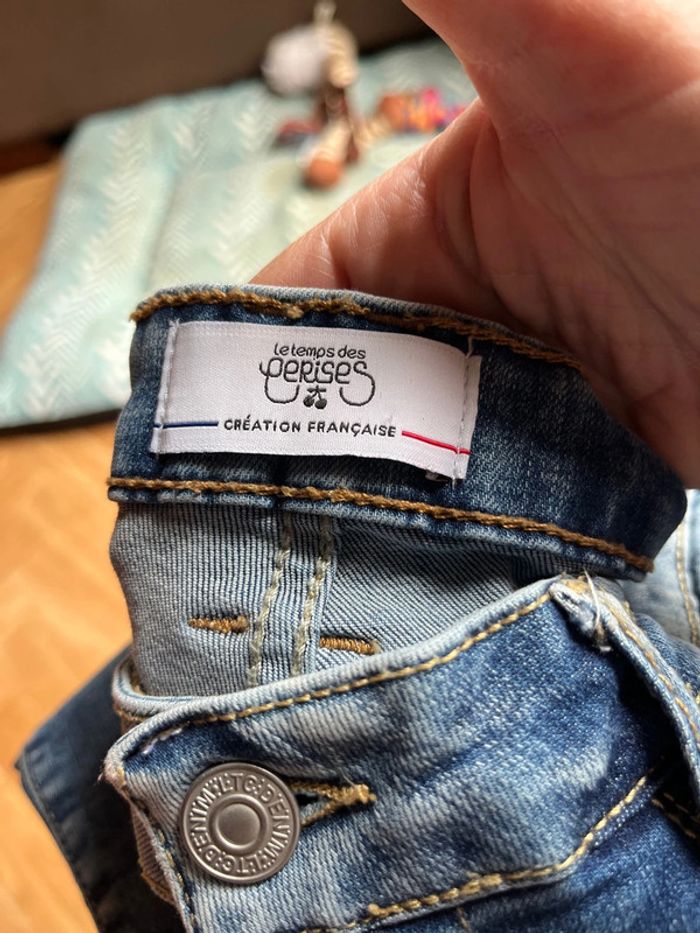 Pantacourt femme T 29 le temps des cerises - photo numéro 2