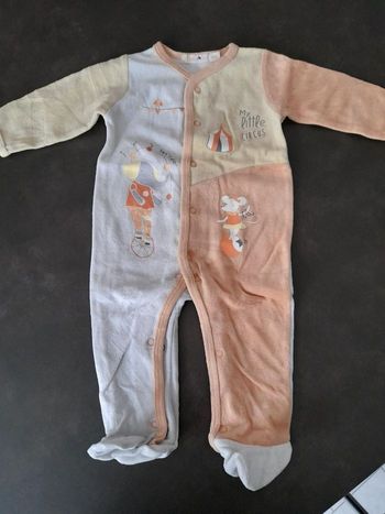 Pyjama velours 6 mois