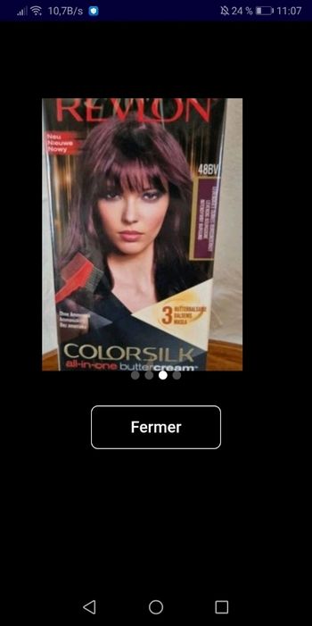 3 shampooings colorants REVLON BUTTER MILK / 48BV