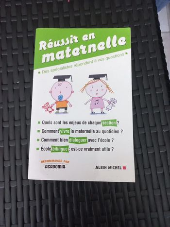 Livre réussir en maternelle
