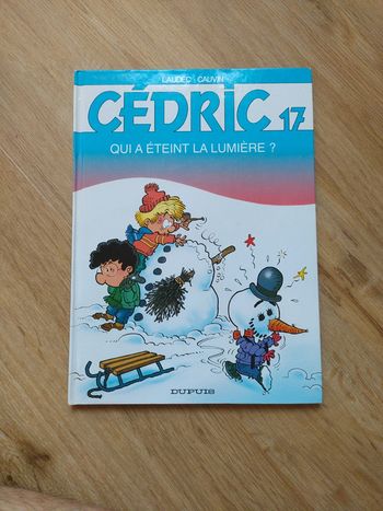 BD Cédric 17 qui a éteint la lumière ?