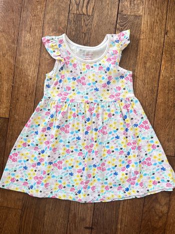Robe à fleurs Primark 18/24 mois