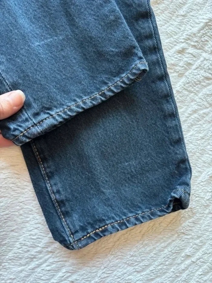 Jean levi’s lot 501 S bleu foncé homme coupe slim taille W28 38 M L32 - photo numéro 4