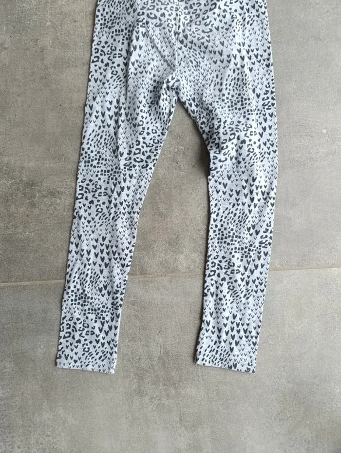 Legging léopard coeur - photo numéro 5
