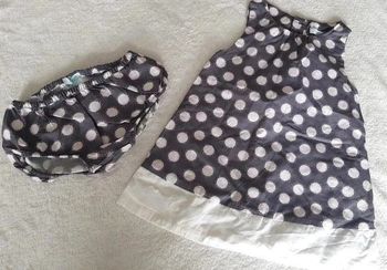 Robe + bloomer 6 mois