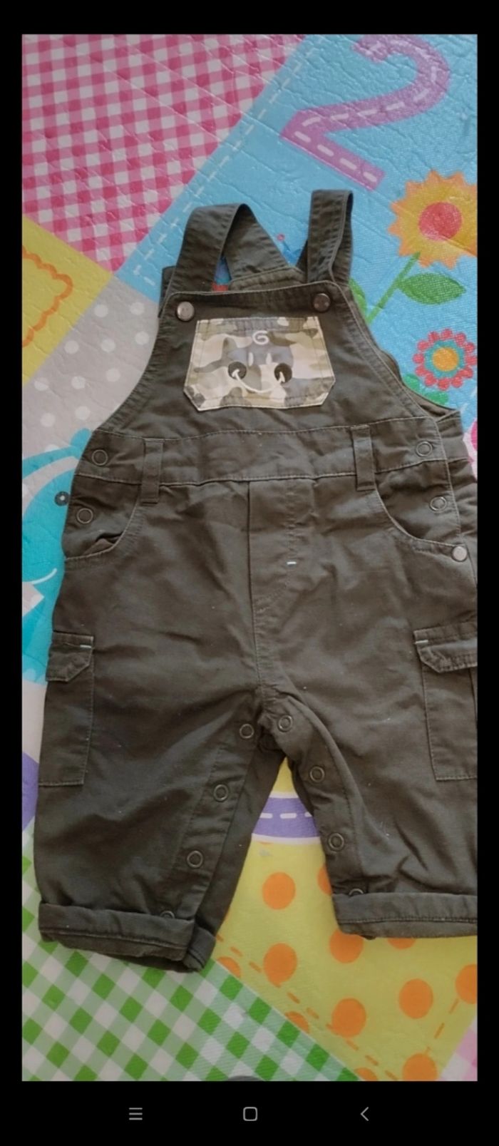 Salopette bébé garçon 3 mois
