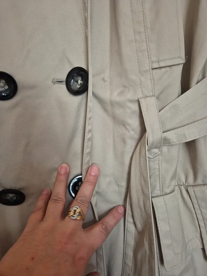 imperméable zara taille 38 - photo numéro 5