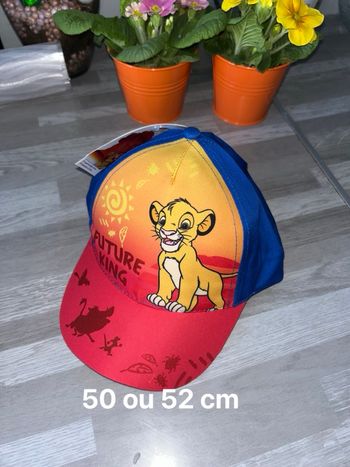 Casquette le roi lion Disney
