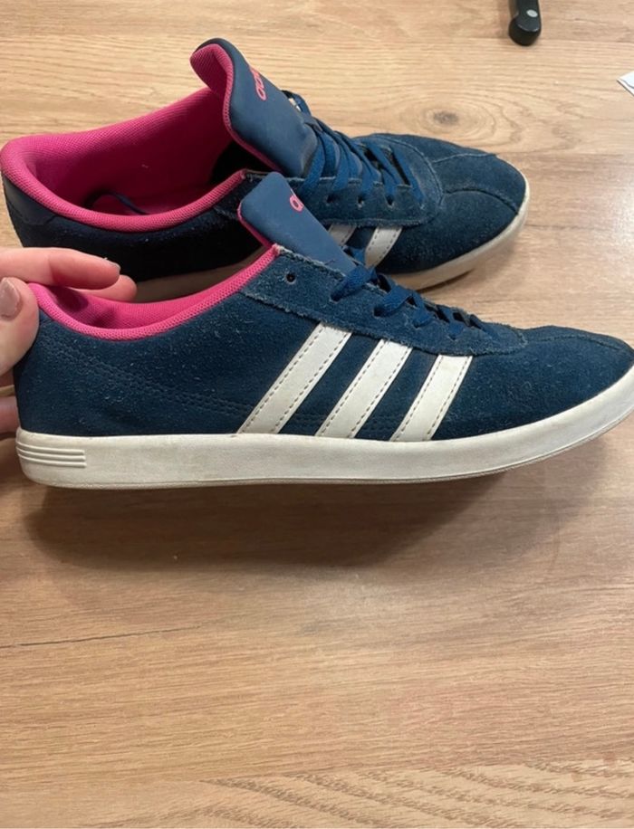 adidas daim bleu rose femme t39