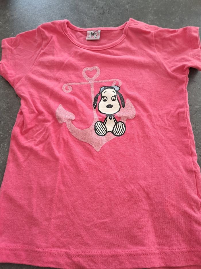 Tee short Snoopy 18 mois