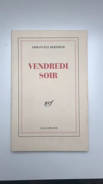 Livre vendredi soir