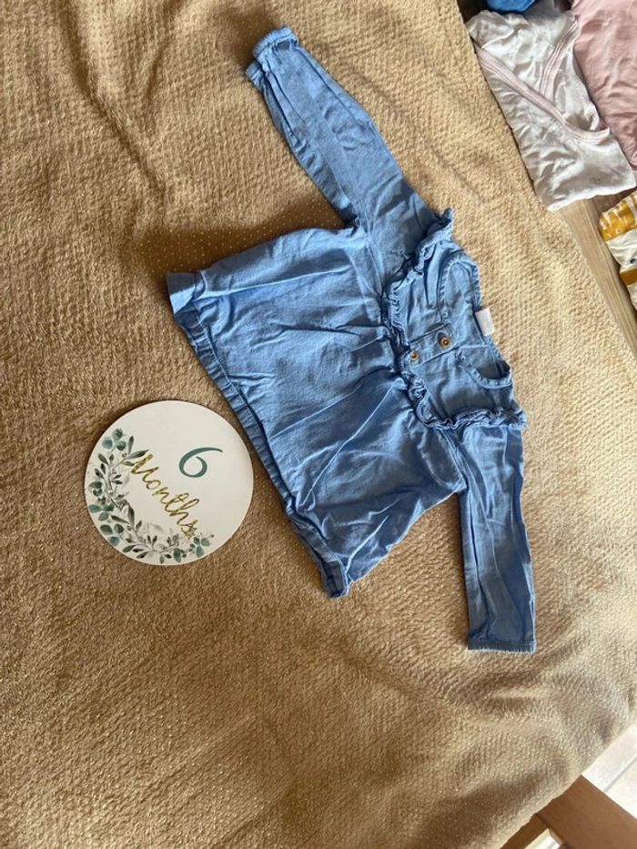 Blouse manches longues 6 mois - photo numéro 2