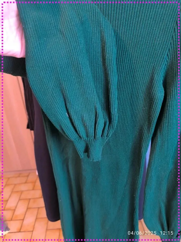 Robe longue verte (M) - photo numéro 3
