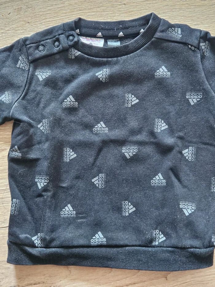 Ensemble jogging 12 mois Adidas - photo numéro 3