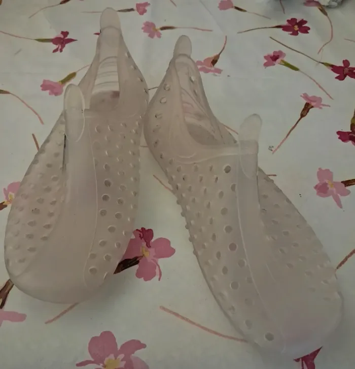 Chaussures de plage, piscine, blanches transparentes, unisexe - T31 - Tecnopro - photo numéro 2