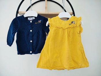 3 mois ensemble la compagnie des petits robe et gilet