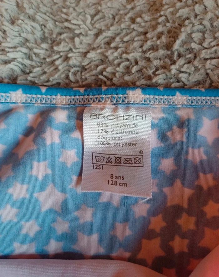 Maillot de bain bronzini taille 8 ans - photo numéro 2