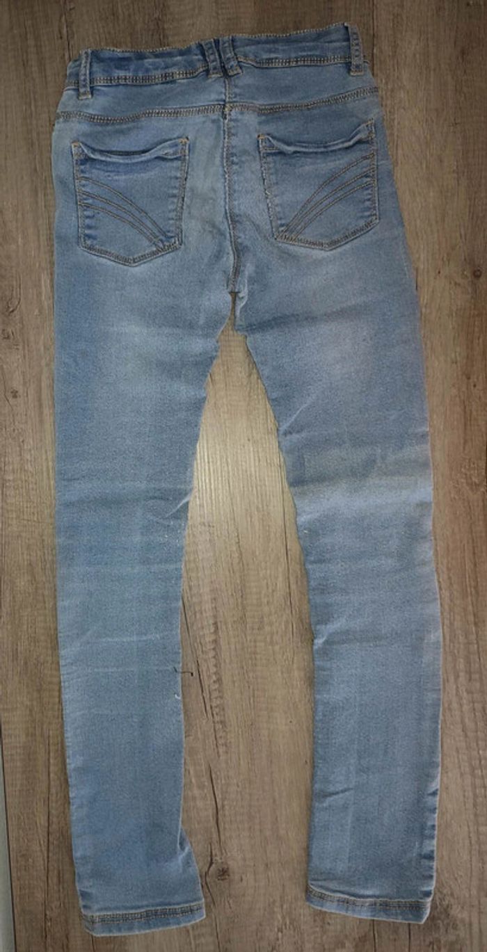 Jean 9 ans Tape à l'oeil slim bleu clair Tape à l'œil 9 ans Beebs
