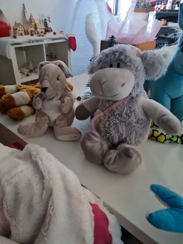 Diverses peluche avion dauphin poney chameau - photo numéro 8