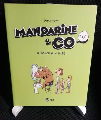BD Mandarine & Cow Tome 2 Le bouchon de 7h59 - Jacques Azam - Milan Jeunesse