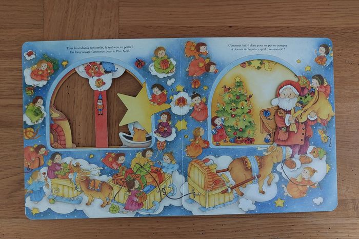 En visite chez le père Noël - livre cartonné - photo numéro 3