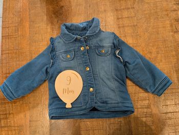 Veste en jean épaisse