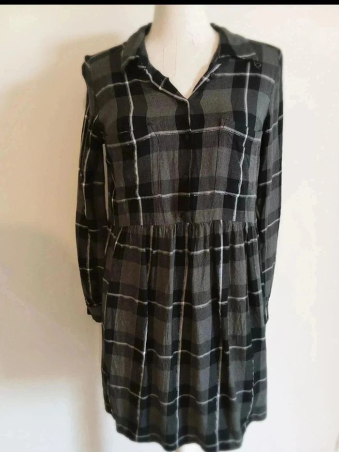 Tunique / robe courte à carreaux