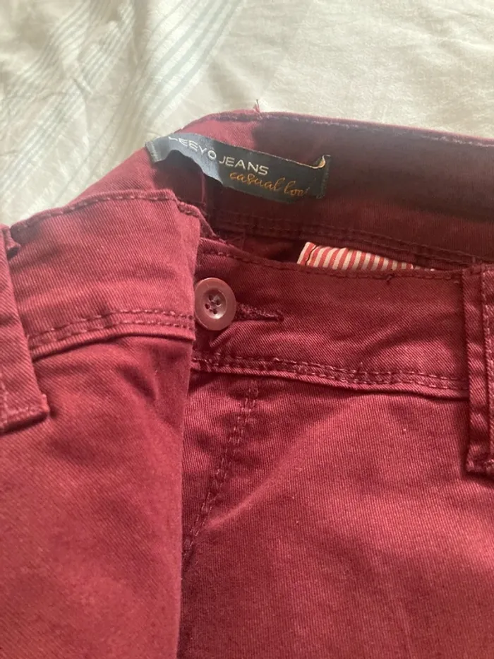 Chino rouge - photo numéro 3