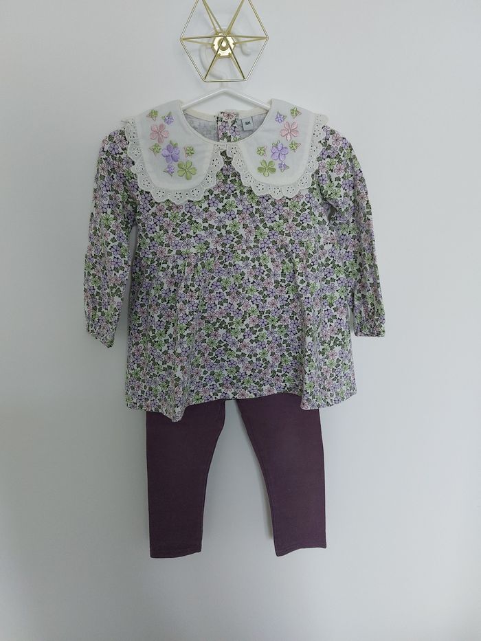 Ensemble printemps tunique et leggin