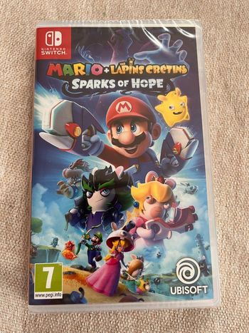 Jeu Nintendo switch mario et les lapins cretins