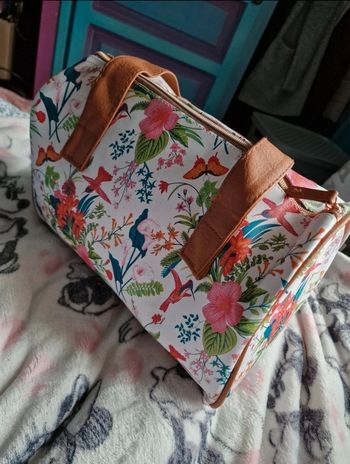 Sac à main fleuri