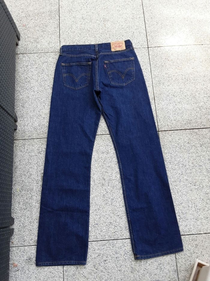 Pantalon jean marque Levi s strauss 501 taille w 33 l 34 fermeture bouton - photo numéro 8