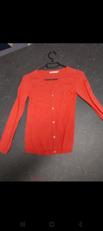 Gilet gemo 10 ans 100 % coton