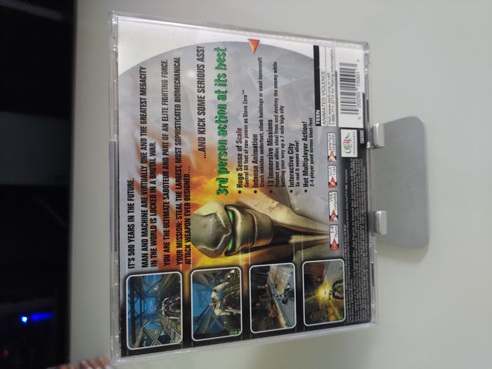 Jeu Sega Dreamcast Slave Zero US - photo numéro 2