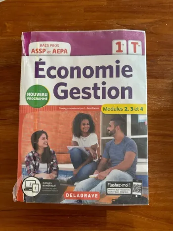 Livre, économie, gestion première terminale