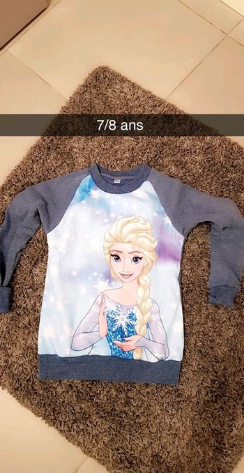 Sweat taille 7/8 ans