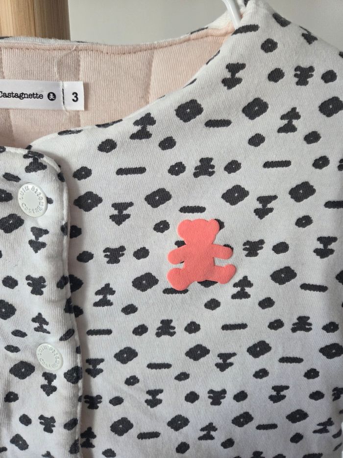 Veste matelassée 3ans fille lulu castagnette - photo numéro 4
