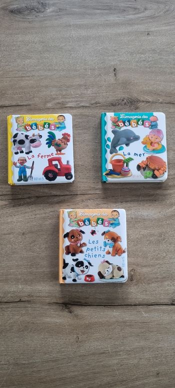 Lot livres L'imagerie des bébés